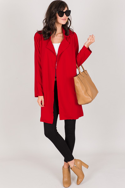 All Day Jacket, Red