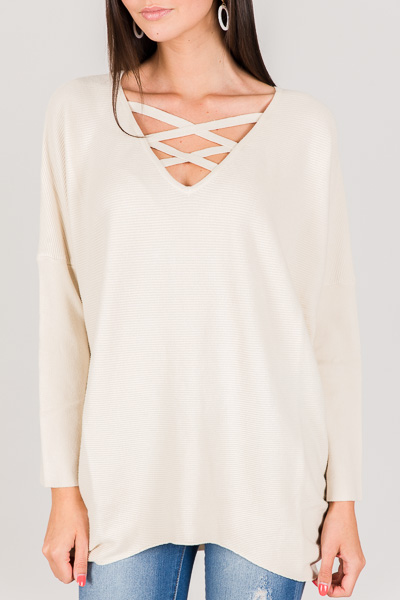 Lyla Criss Cross Sweater