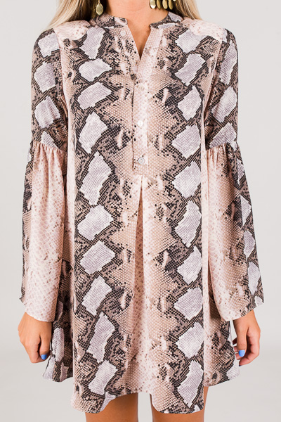 Windsor Snakeskin Frock