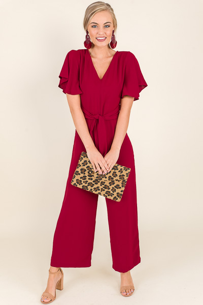 Catarina Jumpsuit, Wine