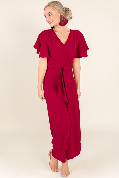 Catarina Jumpsuit, Wine