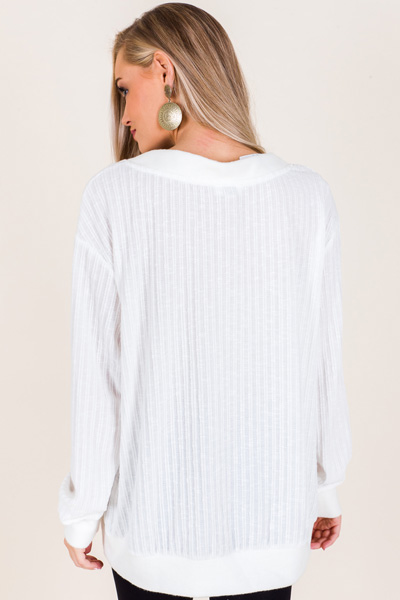 Murphy Pullover, Ivory