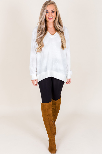 Murphy Pullover, Ivory