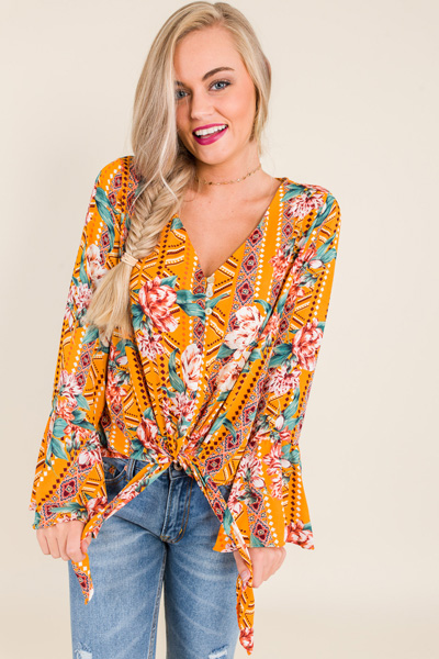 Party Print Top