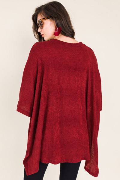 Wenlo Sweater, Crimson