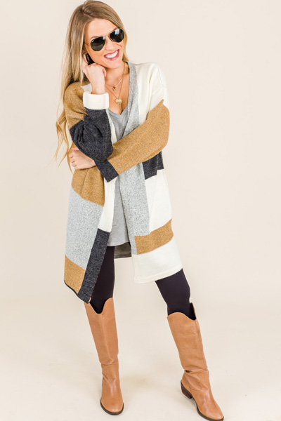 Ariana Colorblock Cardigan