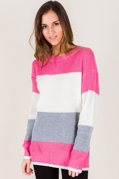 Pink Palette Sweater