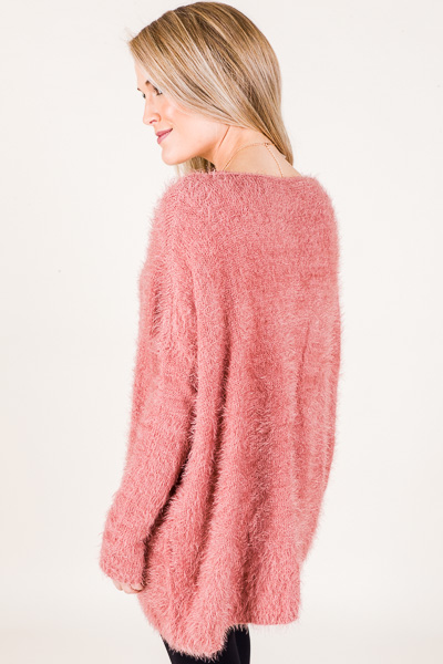Mauve Fluff Sweater