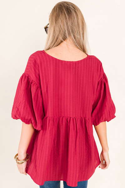 Lucile Puff Sleeve Top
