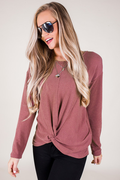 Taylor Twist Front Top