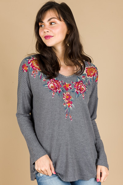 Ella Embroidered Thermal