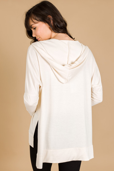 Personal Day Hoodie, Ivory
