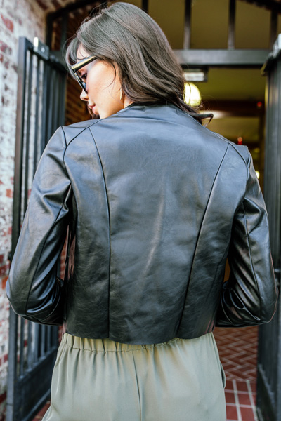 Add Some Edge Leather Jacket