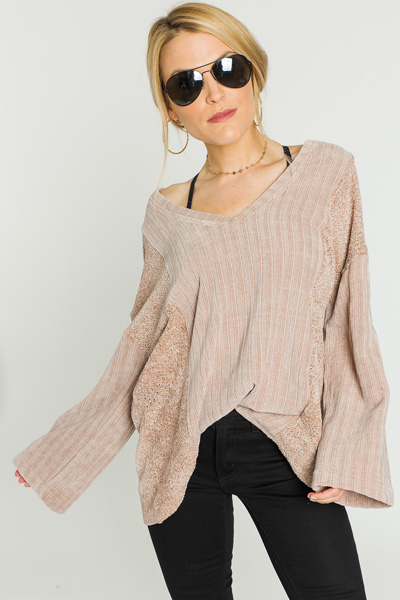Sugar and Spice Contrast Sweater