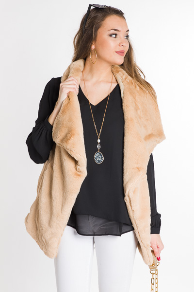 Fur and Fuzzy Vest