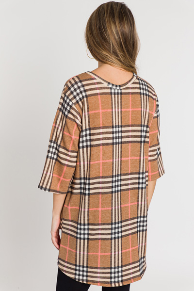 Checked Out Pocket Dress