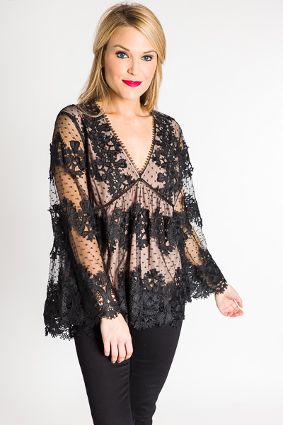 Laced With Love Blouse
