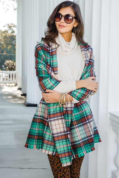 Winter White Cowl Sweater
