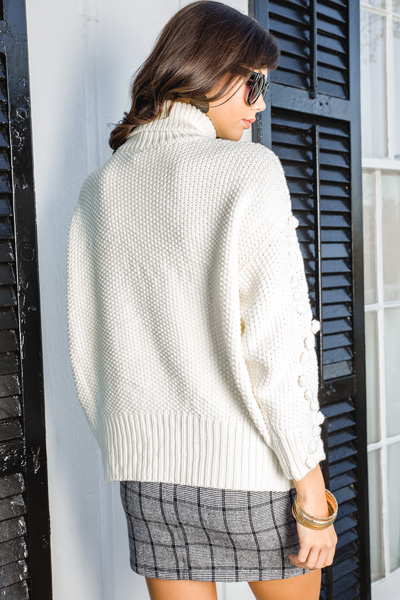Powder Puff Turtleneck