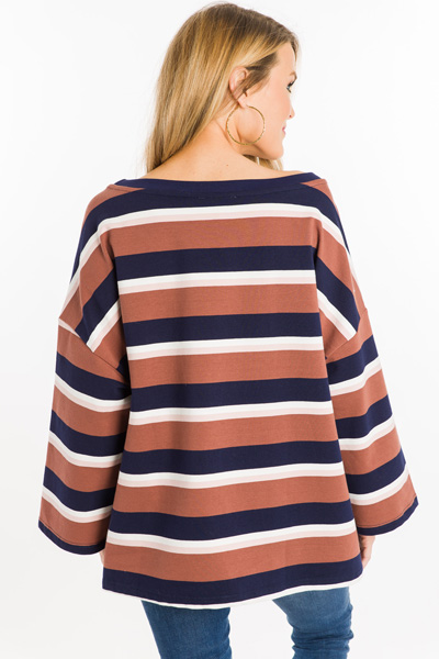 Neo Striped Sweatshirt