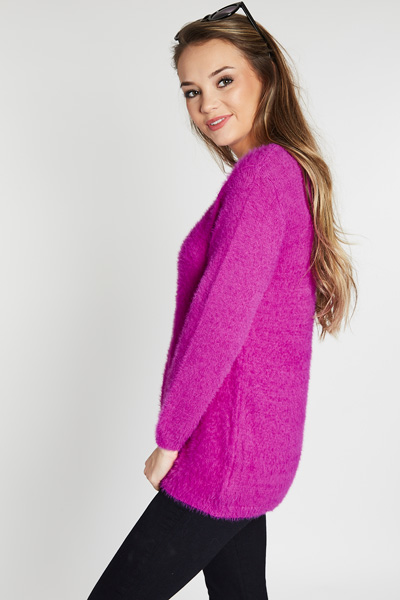 Plush Worthy Sweater, Pink