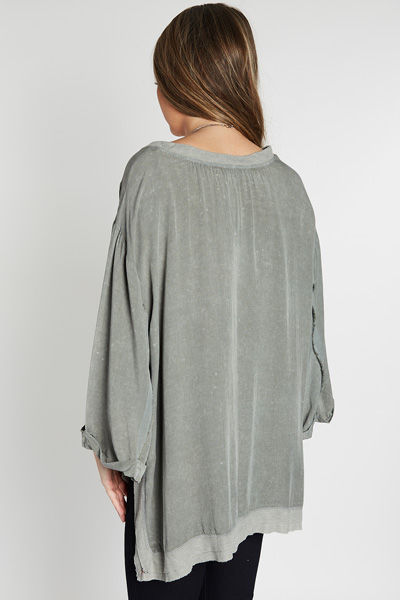 Mineral Quarter Sleeve Top