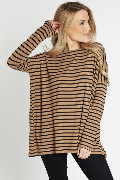 Classic Piko, Camel Stripe