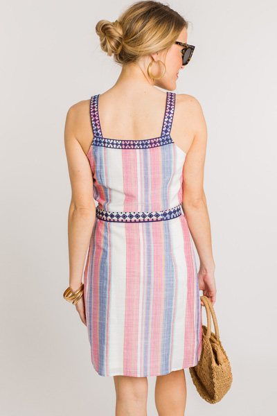 Candy Crush Embroidered Dress