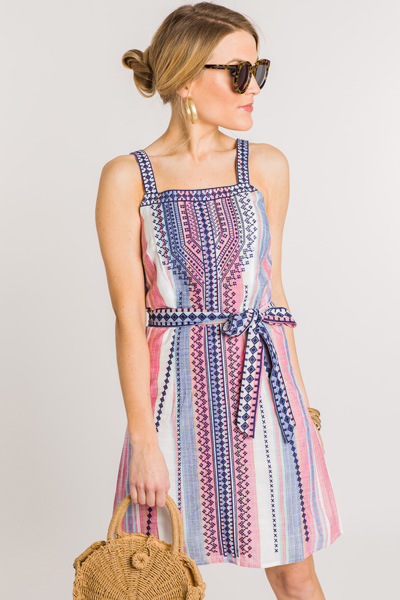 Candy Crush Embroidered Dress