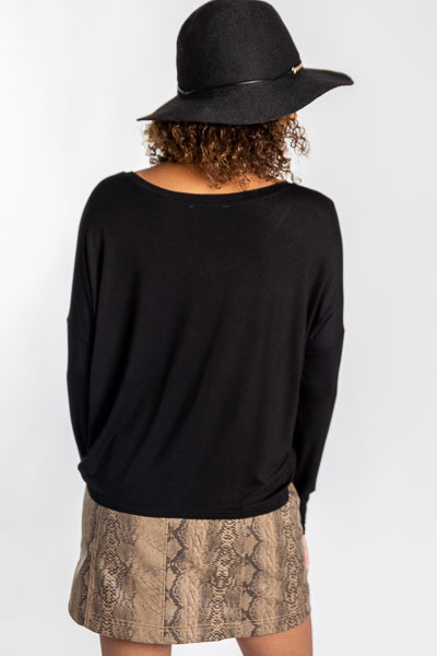 Faux Leather Snake Skirt