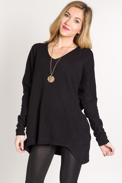 With Ease Sweater, Black