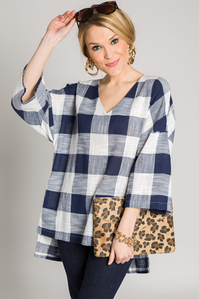 On a Picnic Tunic, Navy