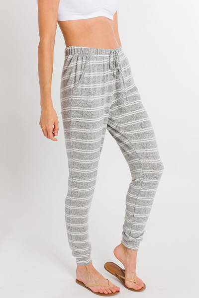 Double Time Striped Joggers