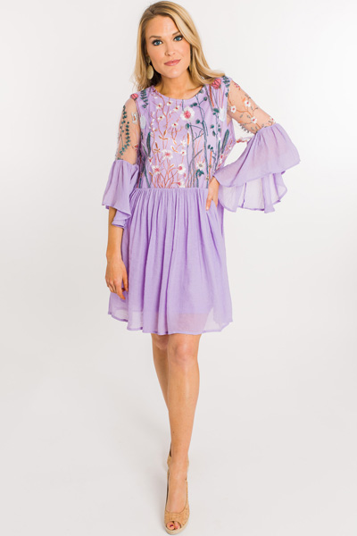 Secret Garden Dress, Lavender