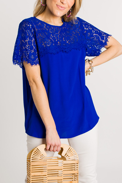 Royalty Lace Top