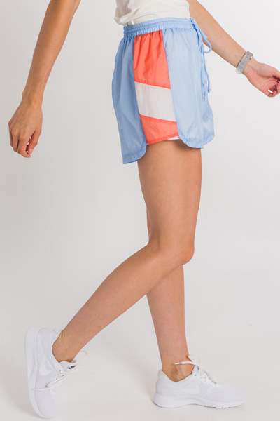 Work It Out Shorts, Blue