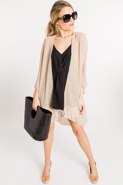 Gone with the Wind Kimono, Taupe
