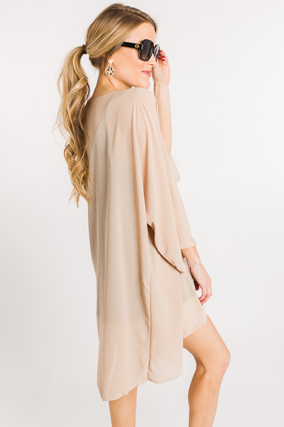 Gone with the Wind Kimono, Taupe