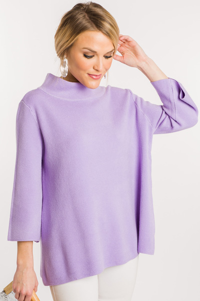 Audrey Sweater, Lavender