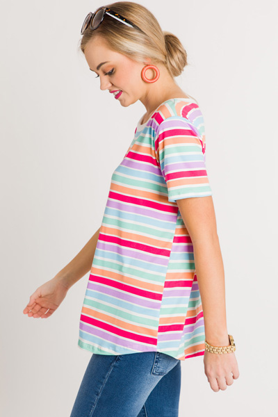 Candy Shop Striped Tee