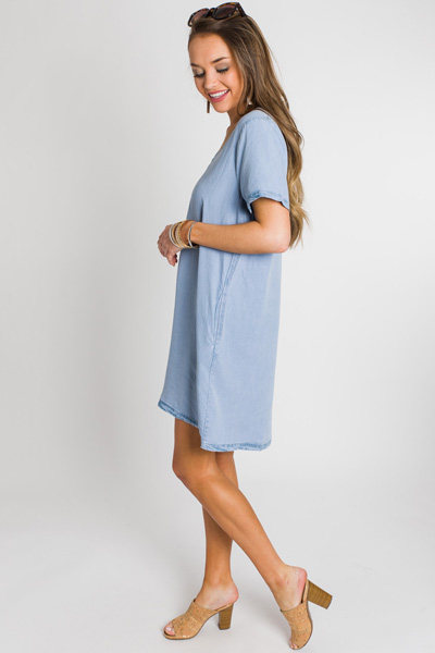 Tencel Pocket Dress