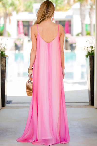 Ombre All Day Maxi, Pink