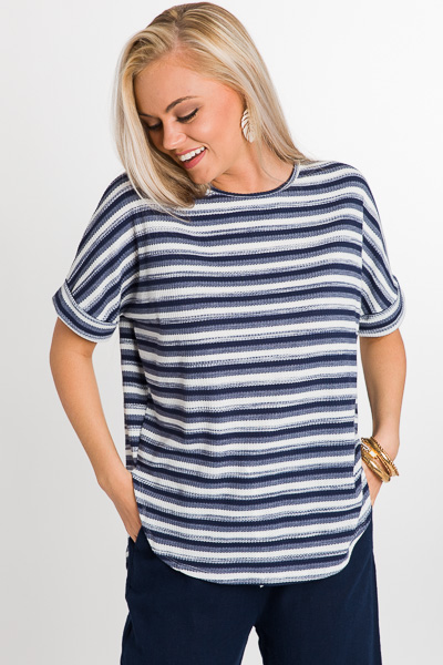 Blue Striped Thermal