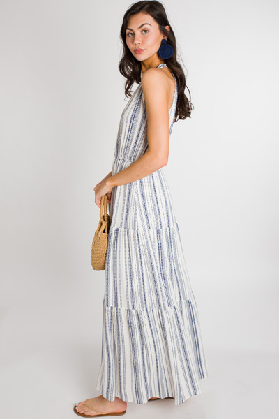 Cross the Line Tiered Maxi