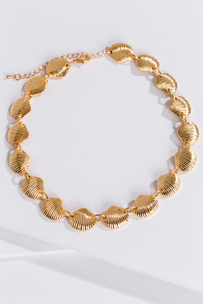 Golden Seashells Necklace