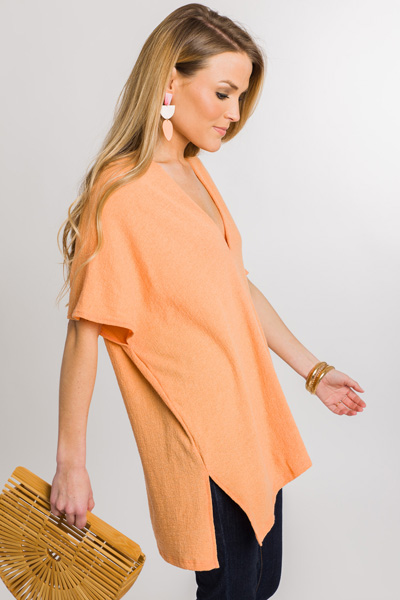 Classic Karlie Tunic, Peach Gauze