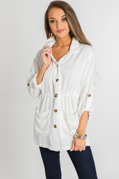 White Safari Jacket