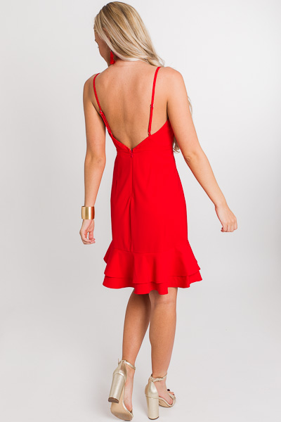 Arm Candy Dress, Red