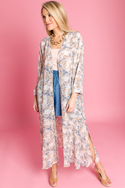 Blush Blooms Duster