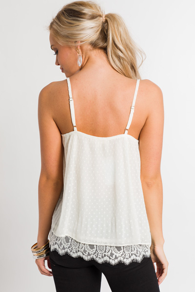 Dots and Lace Tank